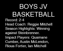 Junior Varsity Boys Basketball