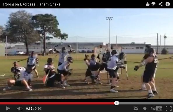 The Knights Lacrosse team presents their version of the Harlem Shake.