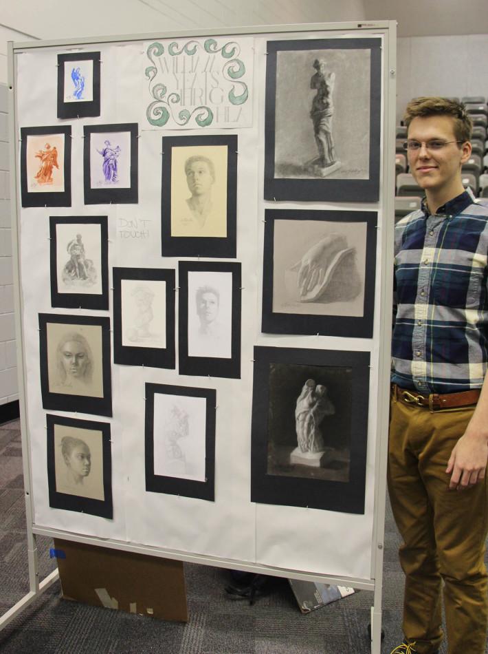 IB Art Students Showcase Their Work