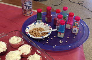 The Travel DECA Cupcake Bar gave students the opportunity to personalize their own tasty treat while also raising funds for an upcoming field trip to Epcot.