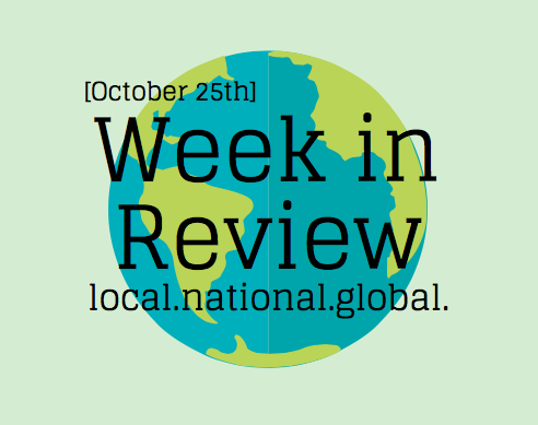 Week in Review: October 25th