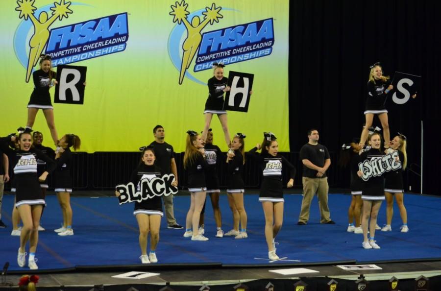The cheer competition was held in Kissimmee , Fla.