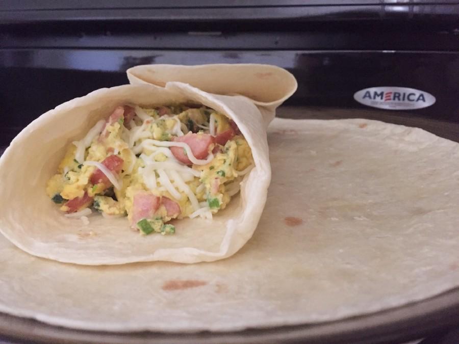 Make some easy breakfast burritos with this simple recipe.