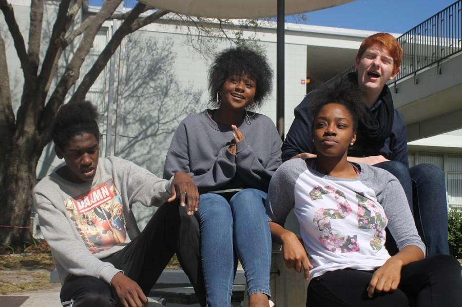 Jay Noble (16), Taylor Nelson (16), Shainiqua Williams (16), and Eric Vance (17) are The Real Humans of RHS.