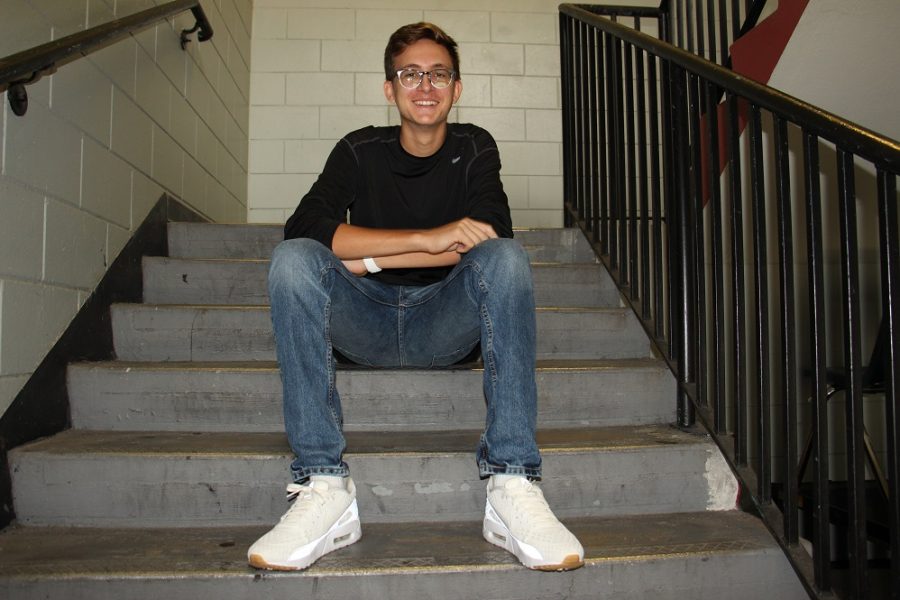 Matthew Montoya (19) spends his free time restoring old shoes and selling them. 