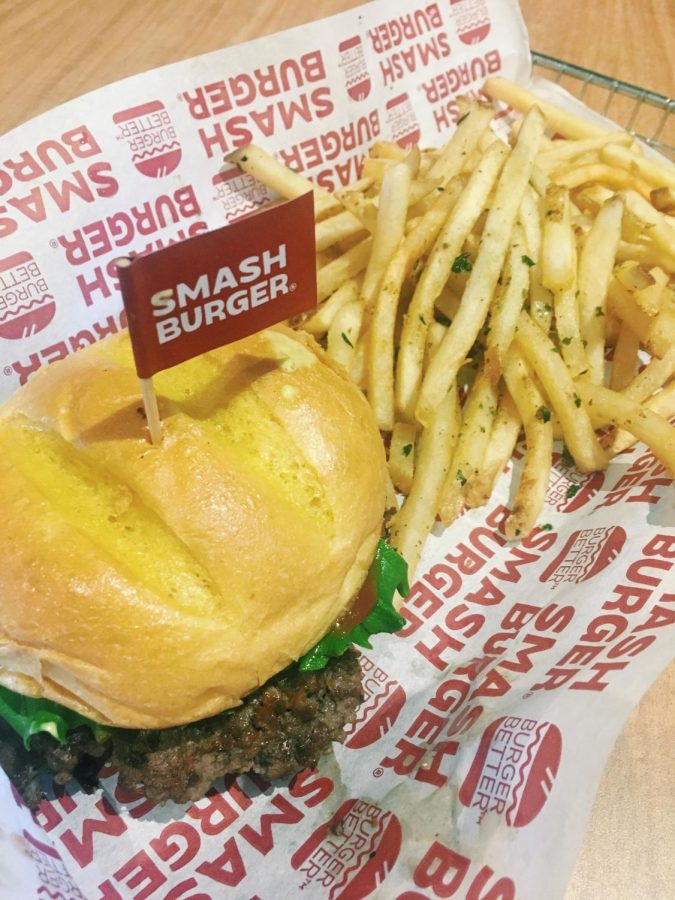The Classic Smash Burger and Smash Fries