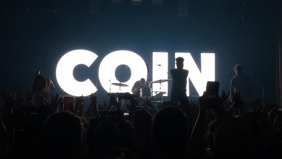 COIN performs onstage at the Ritz Ybor