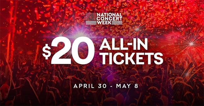 Live+Nation+announces+%2420+concert+tickets+for+the+week+of+4%2F30-5%2F8