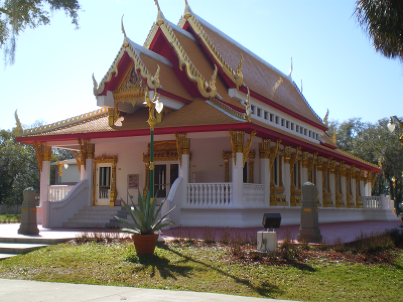 The Wat Thai temple source:http://www.wattampainenglish.com