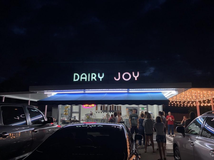Dairy Joy, is an ice cream shop in South Tampa that is still serving customers.