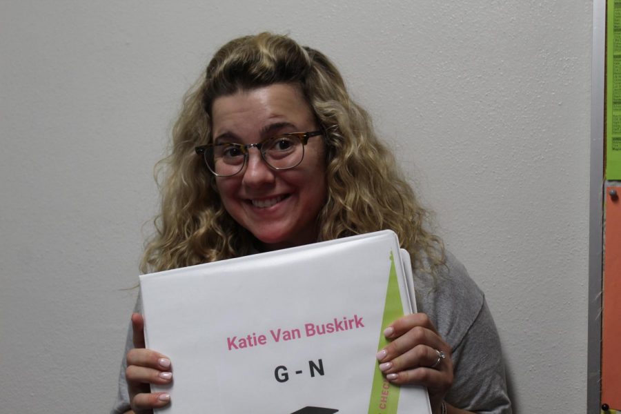 Robinsons new guidance counselor, Katie Van Buskirk.