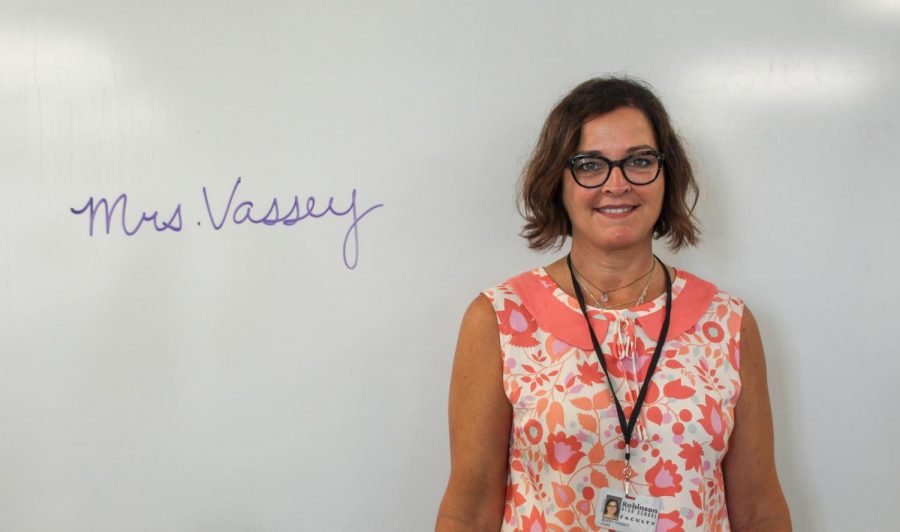 Robinsons new IB english teacher, Buffy Vassey
