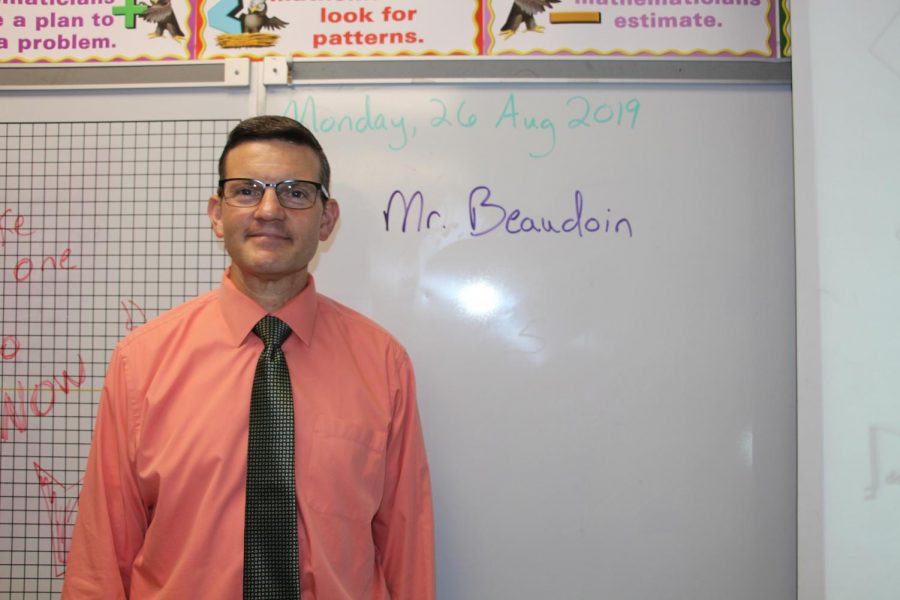 Robinsons new math department head, Steven Beaudoin