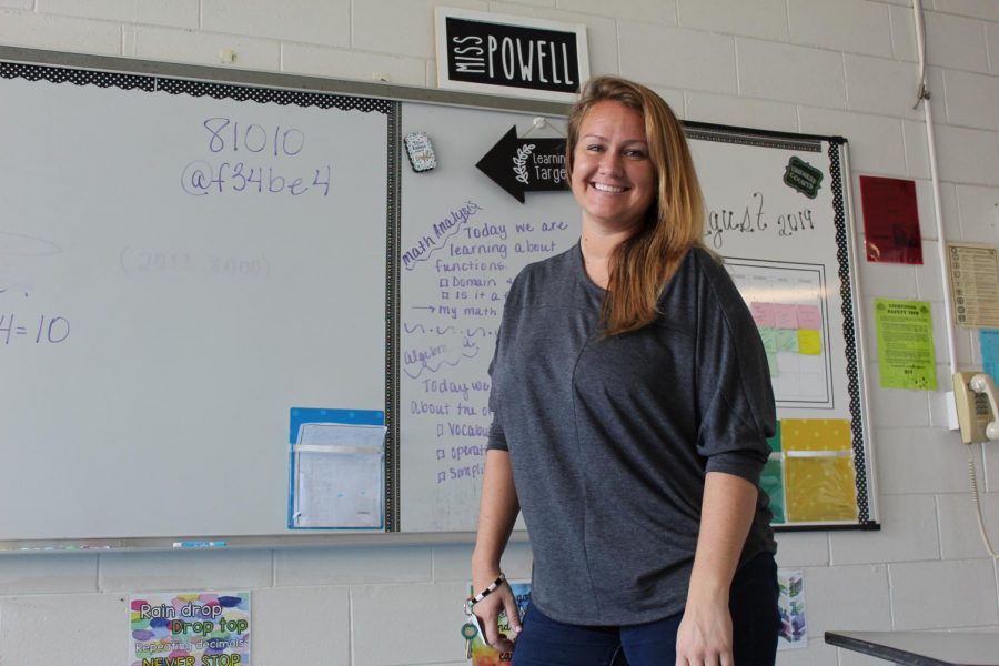 Robinsons new math teacher, Kara Powell