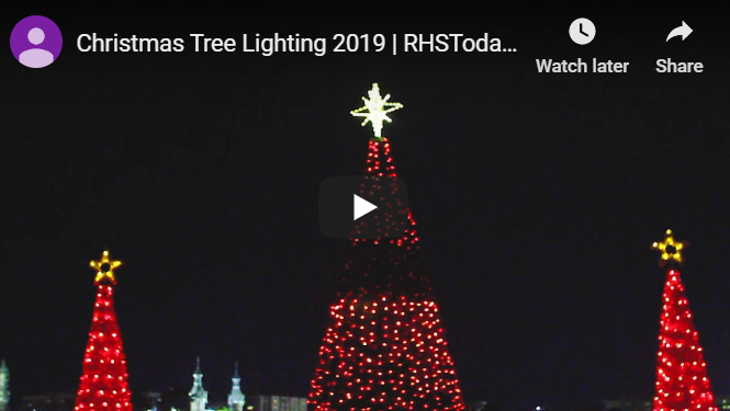 Video: Tampas annual tree lighting