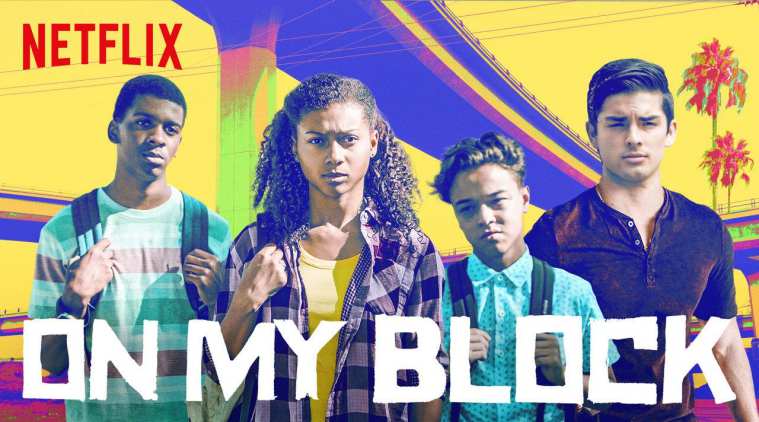 A promotional poster for the newest season of On My Block.