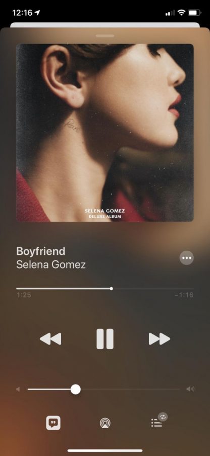 Selena Gomezs new song.