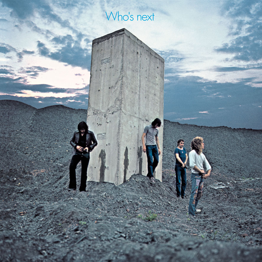 The album art for 1971s Whos Next by The Who.