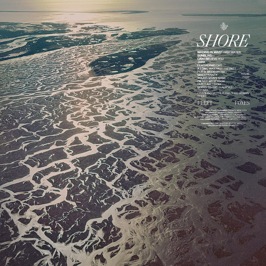 Fleet Foxes album cover for Shore, their most recent release.
