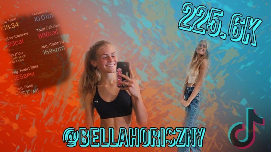 Bella Horiszny (22) has become TikTok famous over quarantine for her daily routines and fitness videos.