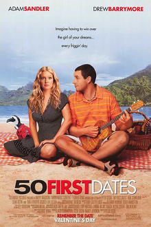 50 First Dates - This love story is cute with a touch of humor. 