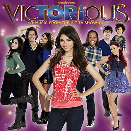 The poster for Victorious, a Nickelodeon show that is currently on Netflix.