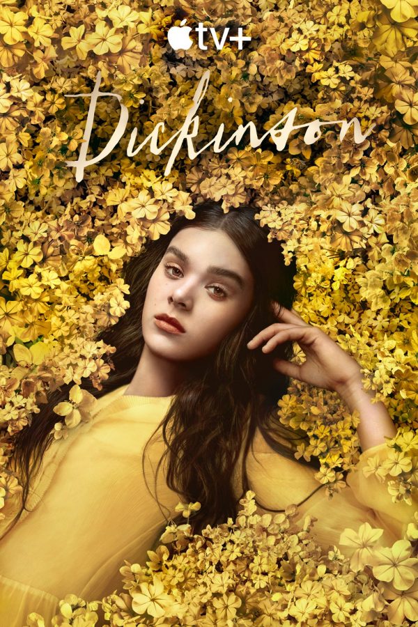 The poster for Dickinson season two, featuring Hailee Steinfeld as the titular character.