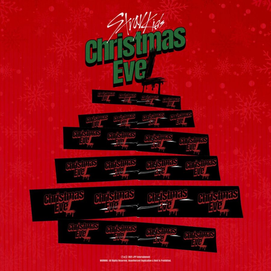 Album cover for Stray Kids holiday album “Christmas EveL.”