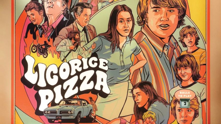 The cover of the newly released Licorice Pizza soundtrack.