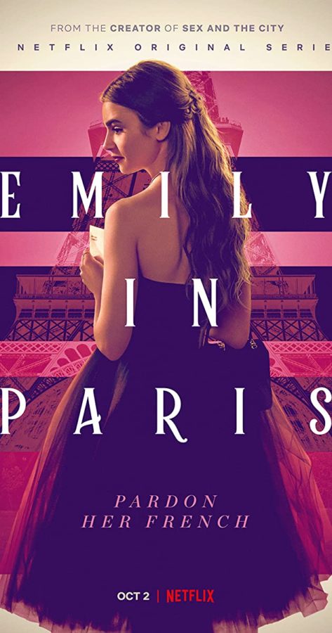 Official poster for season two of Emily in Paris.