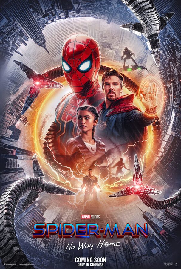Spider-Man No Way Home theatrical release poster