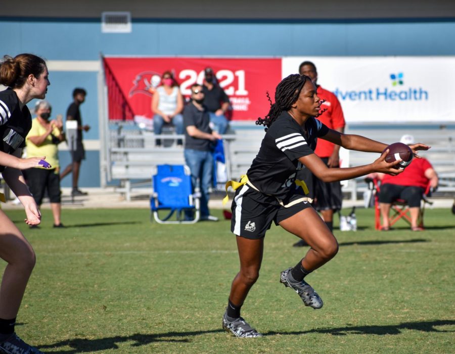 Katejion Robinson (23) runs with the ball at the start of the game at last years Preseason Classic. 