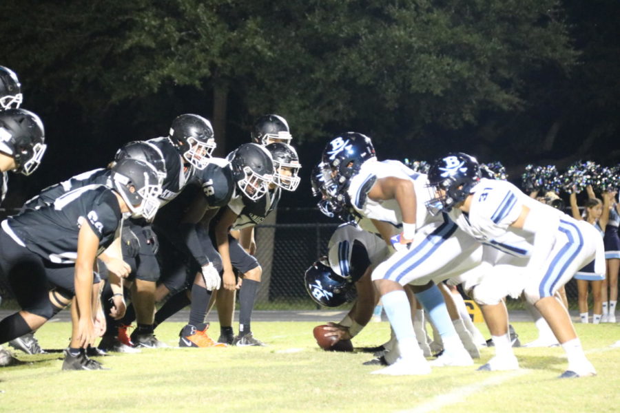 The Robinson football  team attempts to defend private school, Berkeley Preparatory, ending with a defeat of 36-0. 