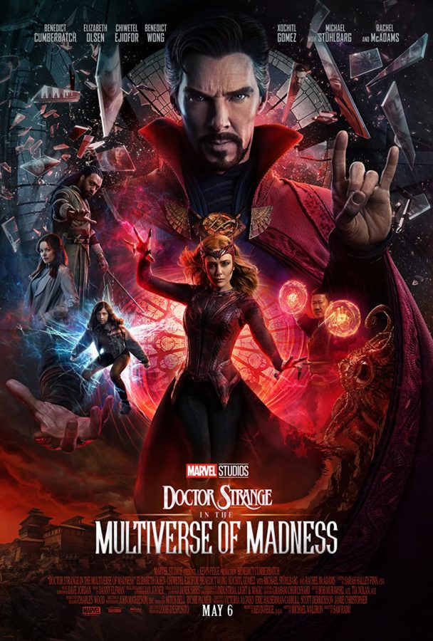 One of the official posters released for Doctor Strange in the Multiverse of Madness.