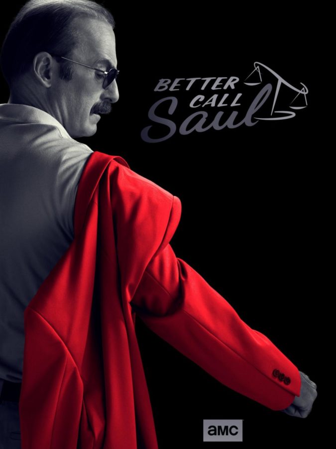 The poster for the final season of Better Call Saul, showcasing his alternate persona, Gene Takovic. 