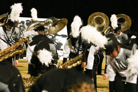 Marching Knights Mad World finale pose.