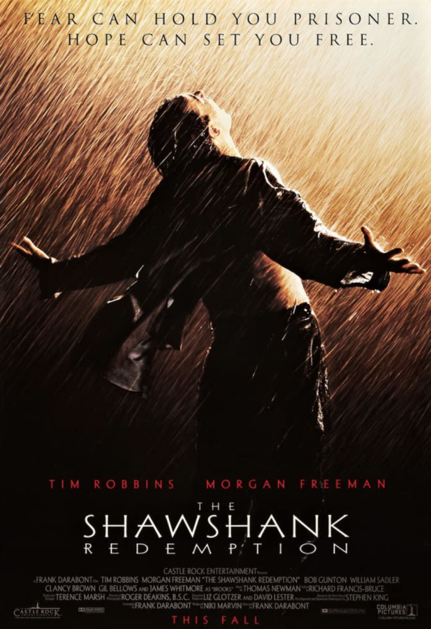 Theatrical Release Poster for The Shawshank Redemption.