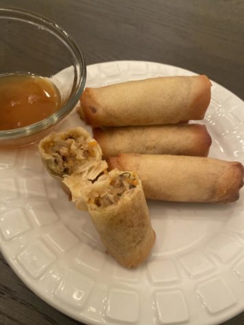 My delicious results from following this recipe. Despite this being only my second  time making spring rolls, these made me look like a master chef.