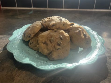Banana bread chocolate chip cookies