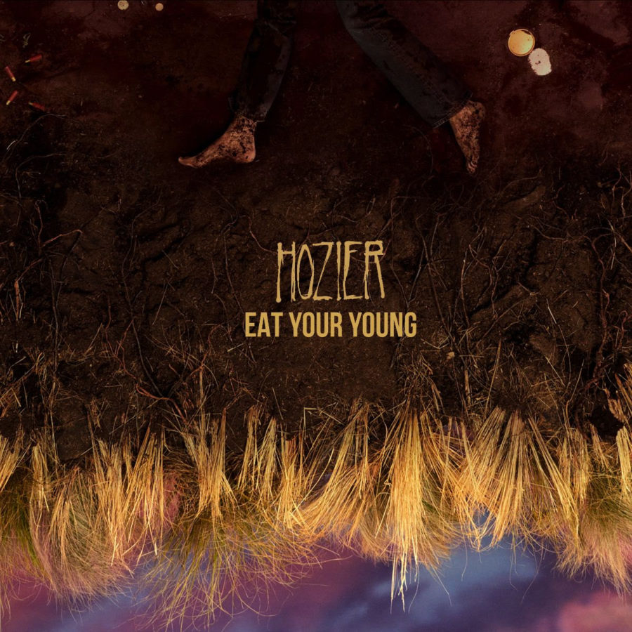 The official cover of Hozier's new EP, "Eat Your Young."