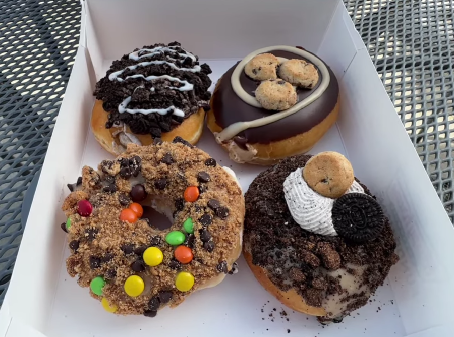 Krispy Kremes newly released Cookie Blast Collection.