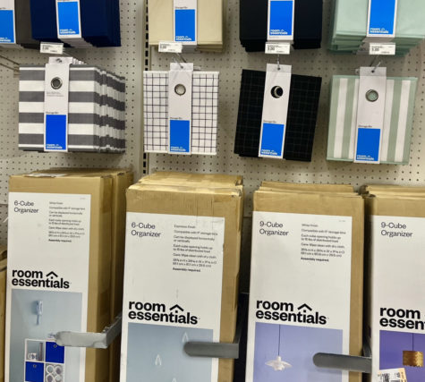 Targets dorm essentials section.