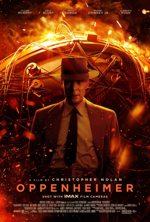 Oppenheimer film poster.
