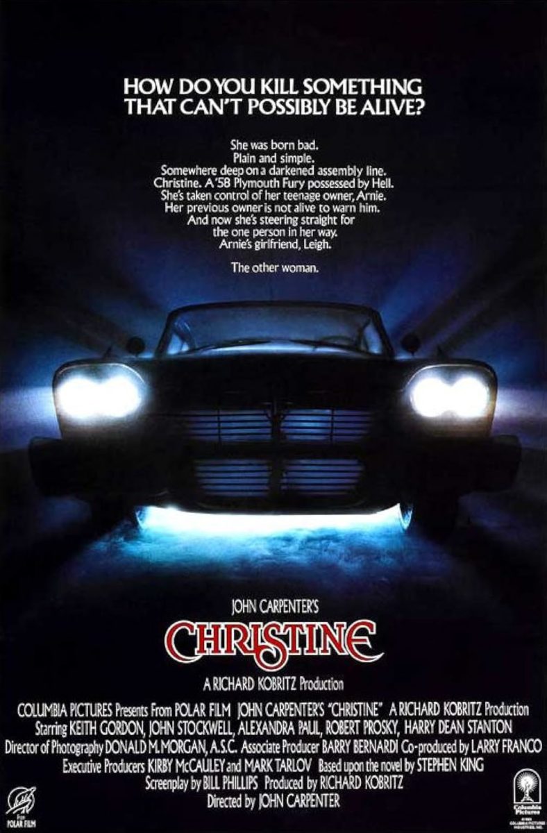 Promotional poster for Christine. 