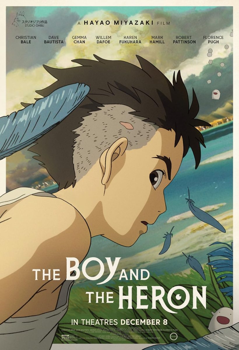 The amazing movie poster for The Boy and the Heron