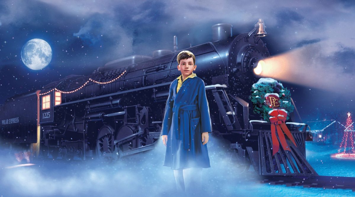 A photo of the famous Polar Express movie.
