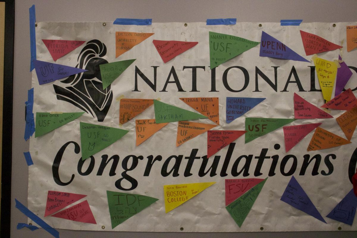 National Senior Decision Day posters for seniors to talk about their post high school plans.