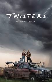 The movie poster for "Twisters"