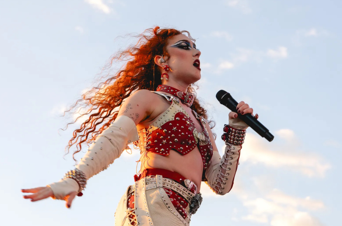 Chappell Roan performing at the 2024 Austin City Limits Music Festival.