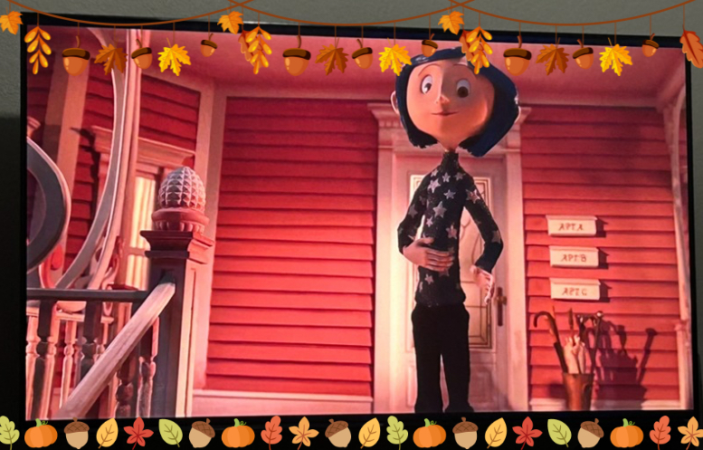 Scene from the stop-motion film “Coraline.”